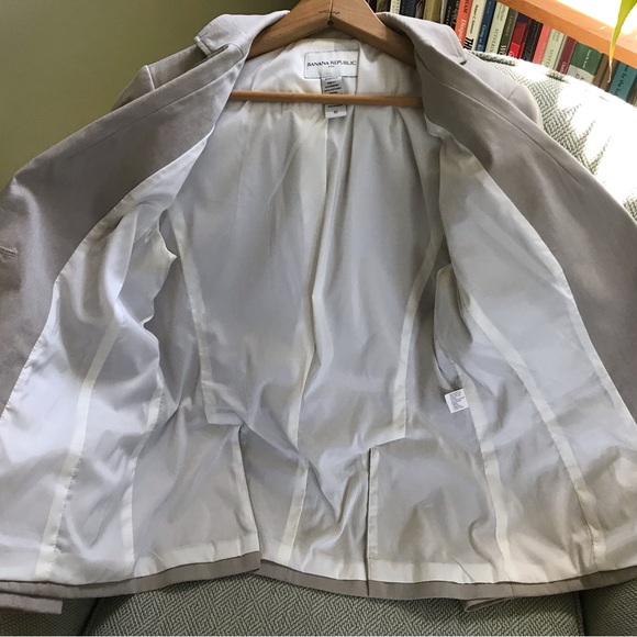 Summer Sport Coat (Banana Rep tan/khaki with double-vented back) - Picture 5 of 8